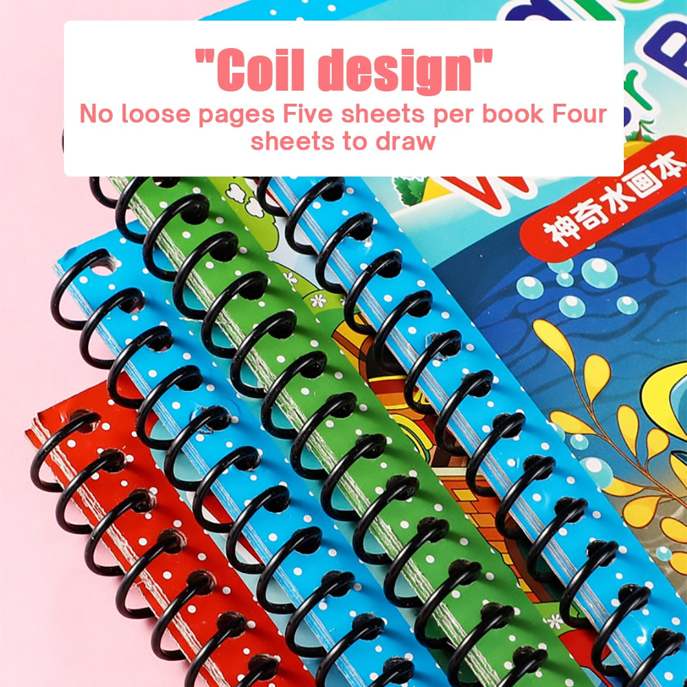 Magic Water Drawing Book