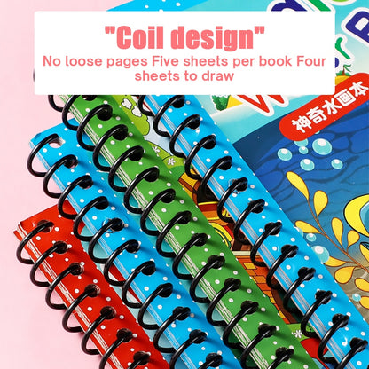 Magic Water Drawing Book