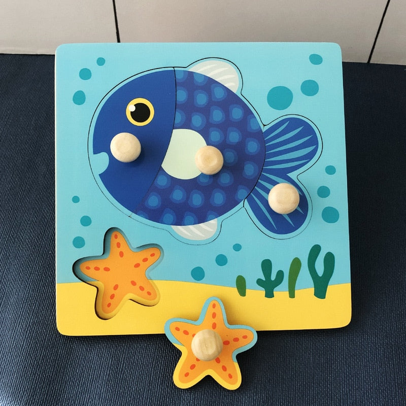 Hand Grab Board 3D Puzzle