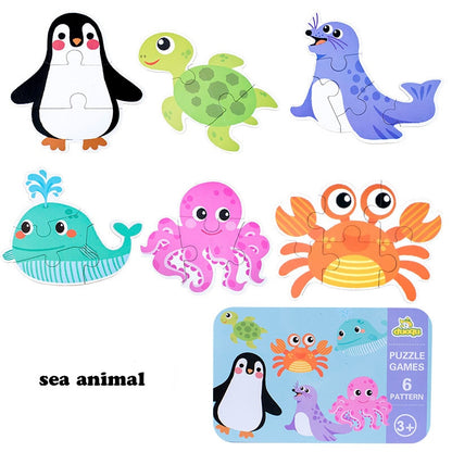 Montessori Baby Puzzle Educational Toys