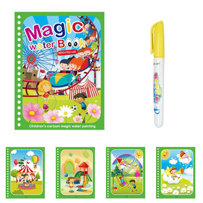 Magic Water Drawing Book