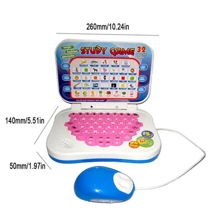 Children Learning Computer with Mouse