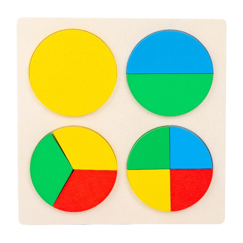 Geometric Shape Dividing Board