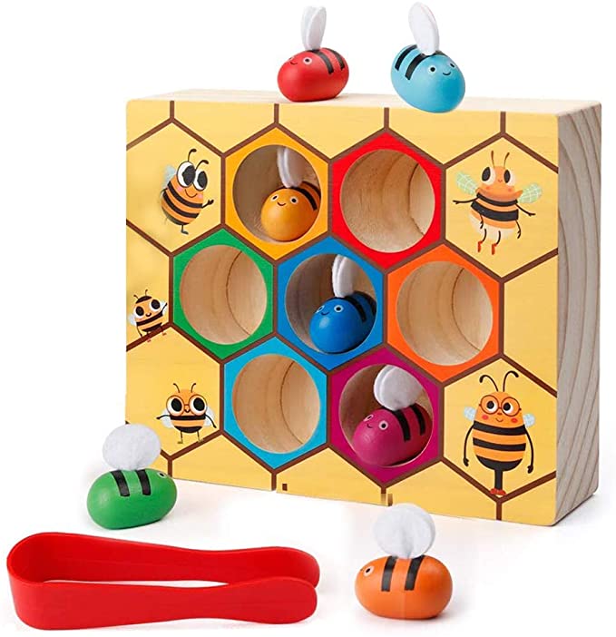 Baby Pull Carrot Wooden Toy