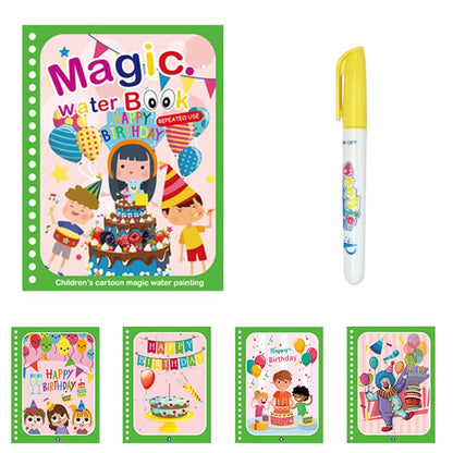 Magic Water Drawing Book