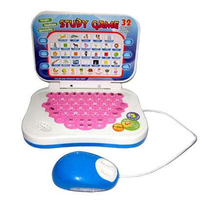 Children Learning Computer with Mouse