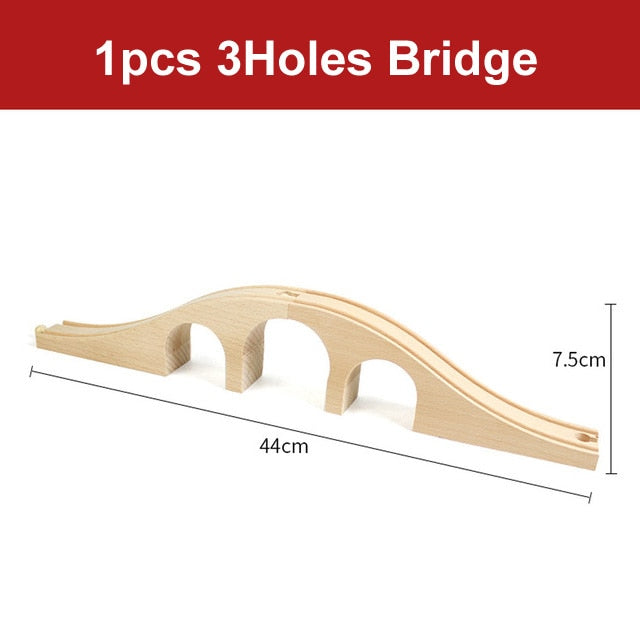 Wooden Track Railway Toys