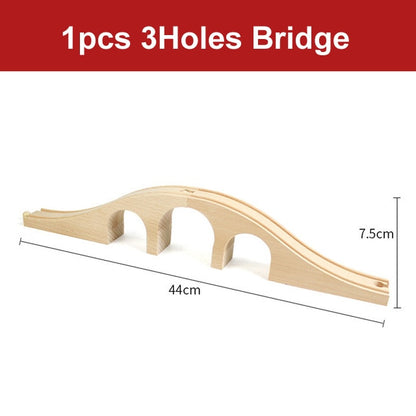 Wooden Track Railway Toys