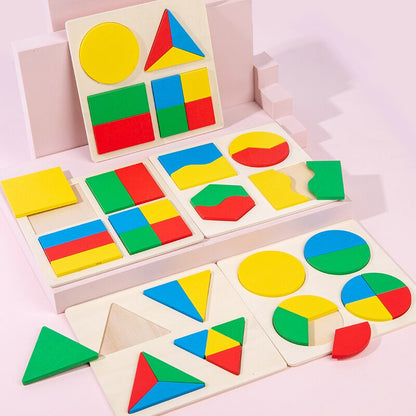 Geometric Shape Dividing Board