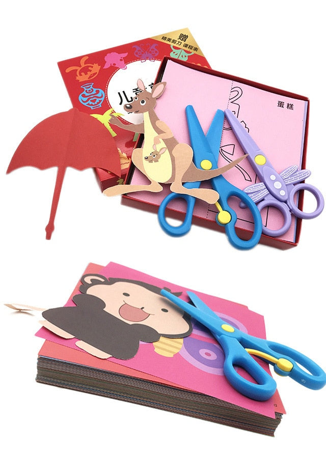 Handmade Paper Cut Book
