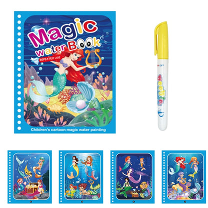 Magic Water Drawing Book