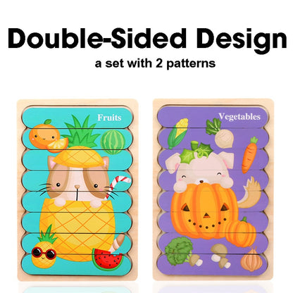 Double Sided Strip 3D Puzzles