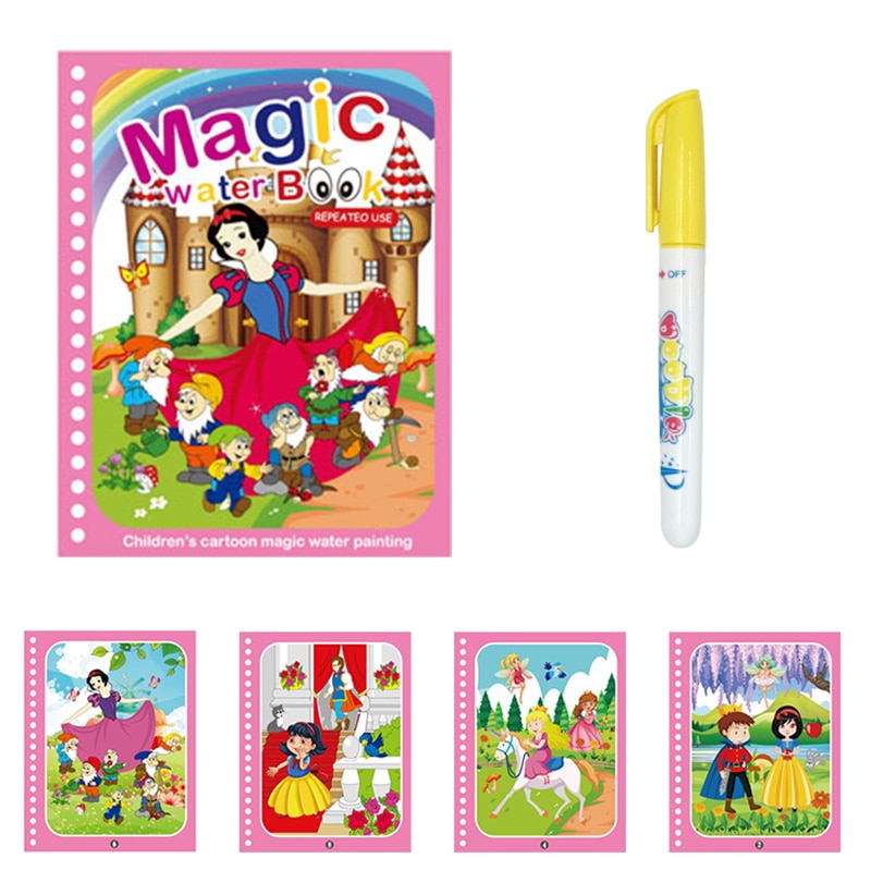 Magic Water Drawing Book