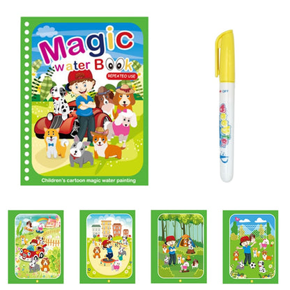 Magic Water Drawing Book