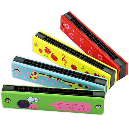 Wooden Harmonica Toys