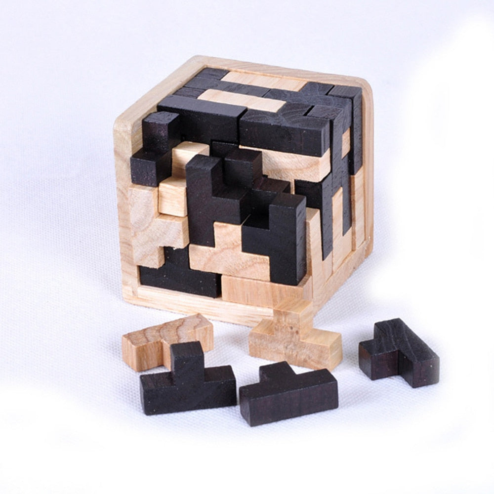 3D Wooden Puzzle