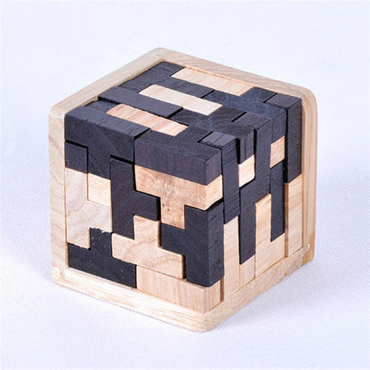 3D Wooden Puzzle
