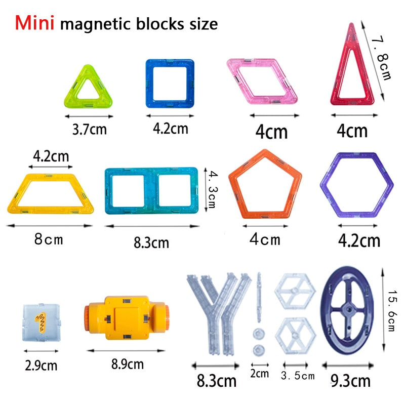 Mini Magnetic Designer Construction Set
