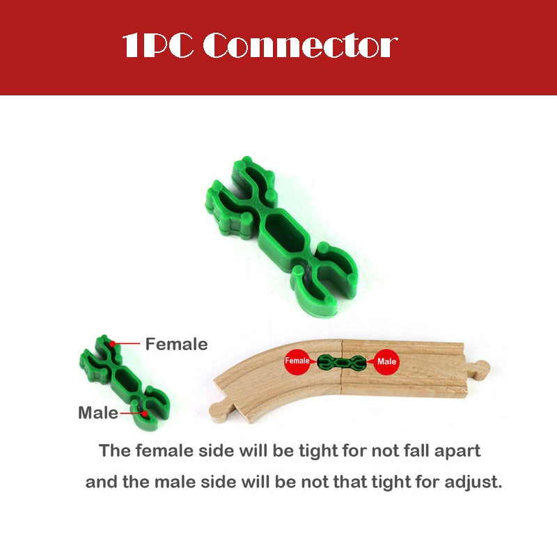 Wooden Track Railway Toys