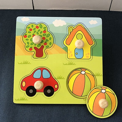 Wooden Puzzles Game Educatinal Wooden Toys