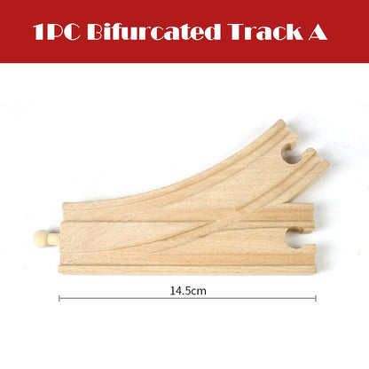 Wooden Track Railway Toys