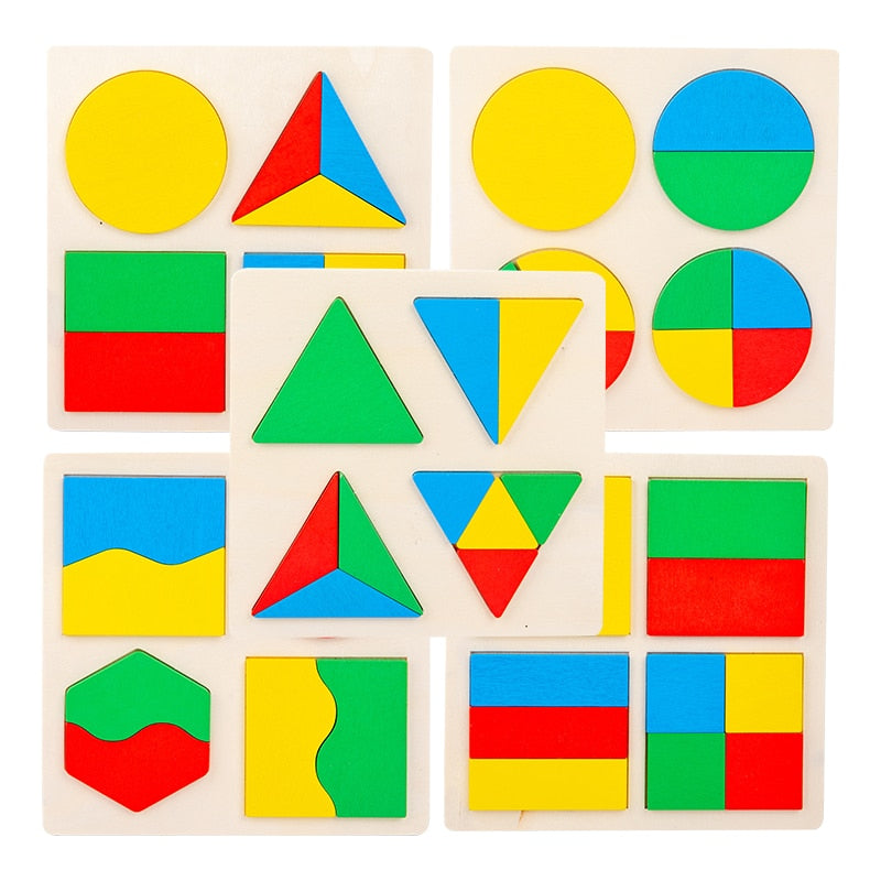 Geometric Shape Dividing Board