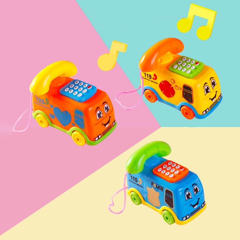 Music Cartoon Bus Phone
