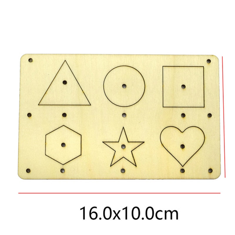 Busy Board Accessories Wood Toy