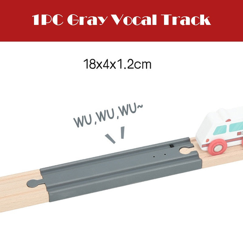 Wooden Track Railway Toys