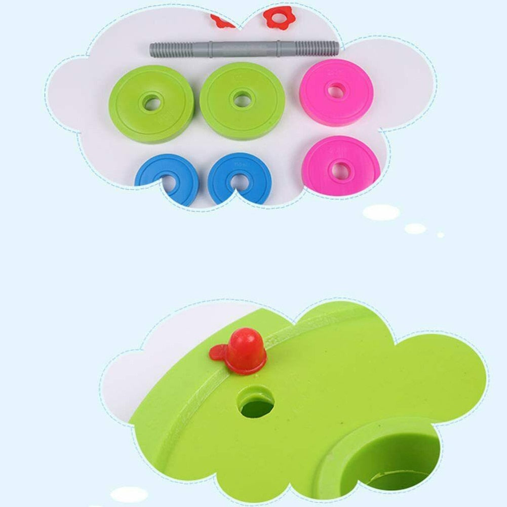 Plastic Adjustable Dumbbell