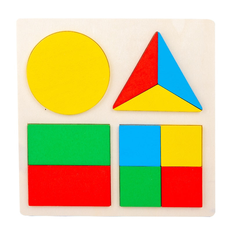 Geometric Shape Dividing Board