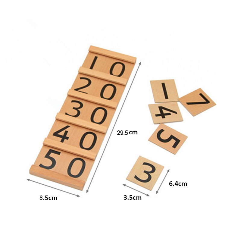 Sagan Plate Wooden  Digital Cognitive Math Toy