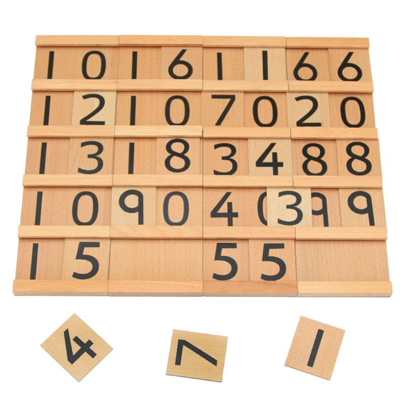 Sagan Plate Wooden  Digital Cognitive Math Toy