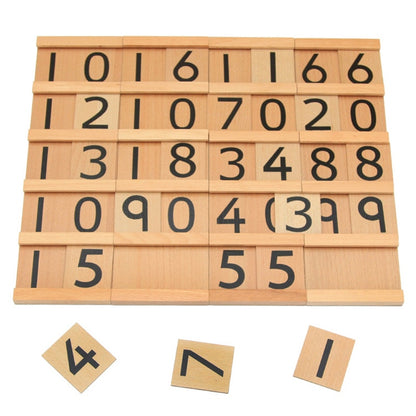 Sagan Plate Wooden  Digital Cognitive Math Toy