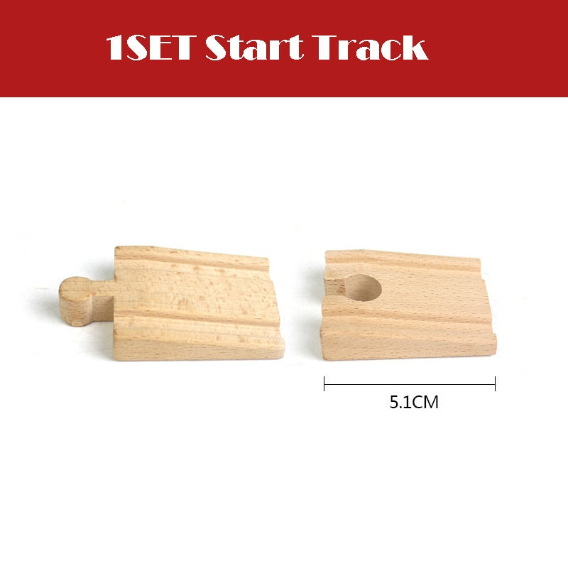Wooden Track Railway Toys