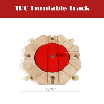 Wooden Track Railway Toys