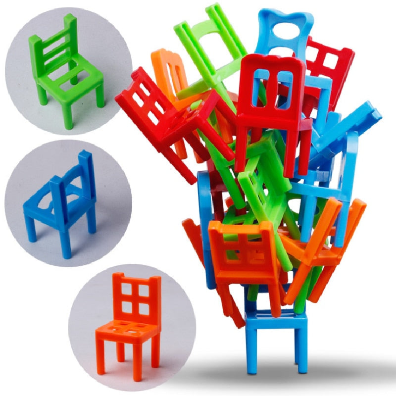 Mini Chair Balance Block Toy