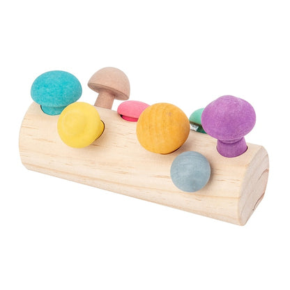 Baby Pull Carrot Wooden Toy