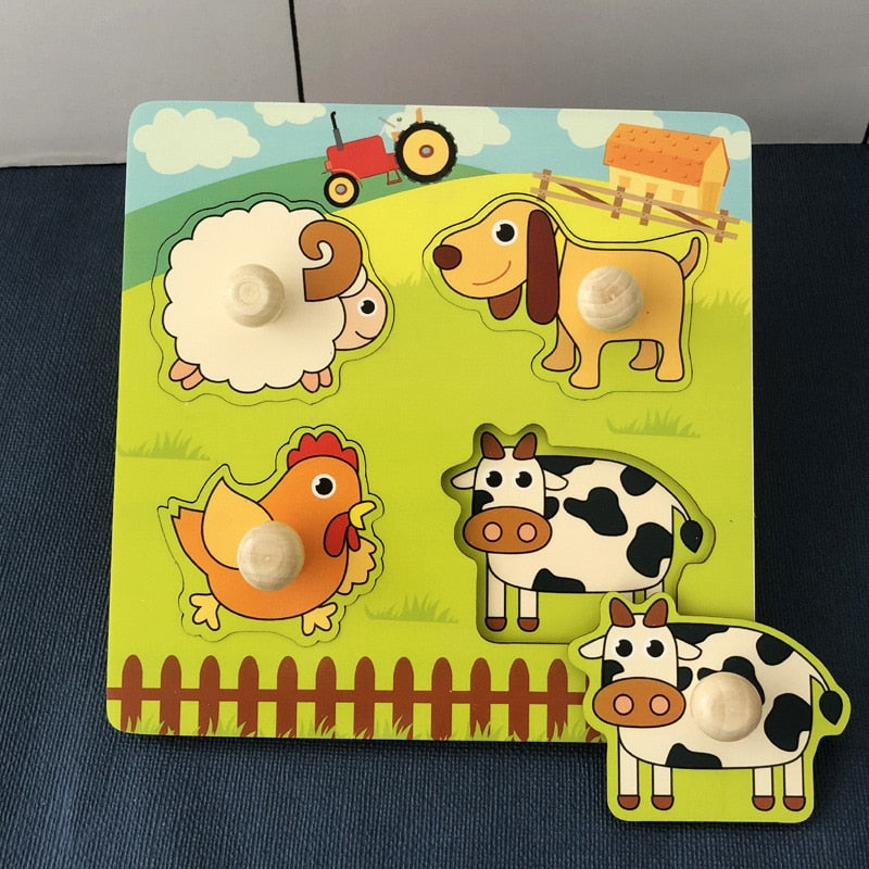 Hand Grab Board 3D Puzzle