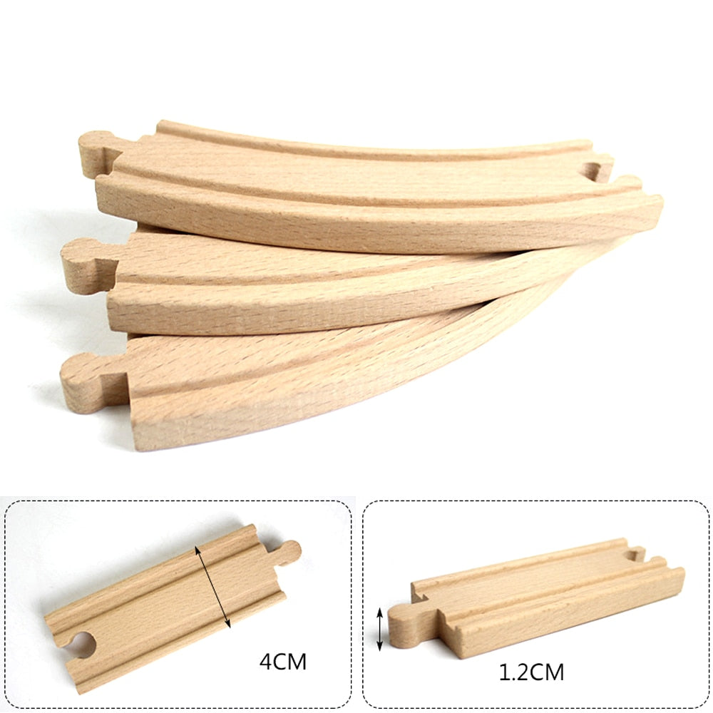 Wooden Track Railway Toys