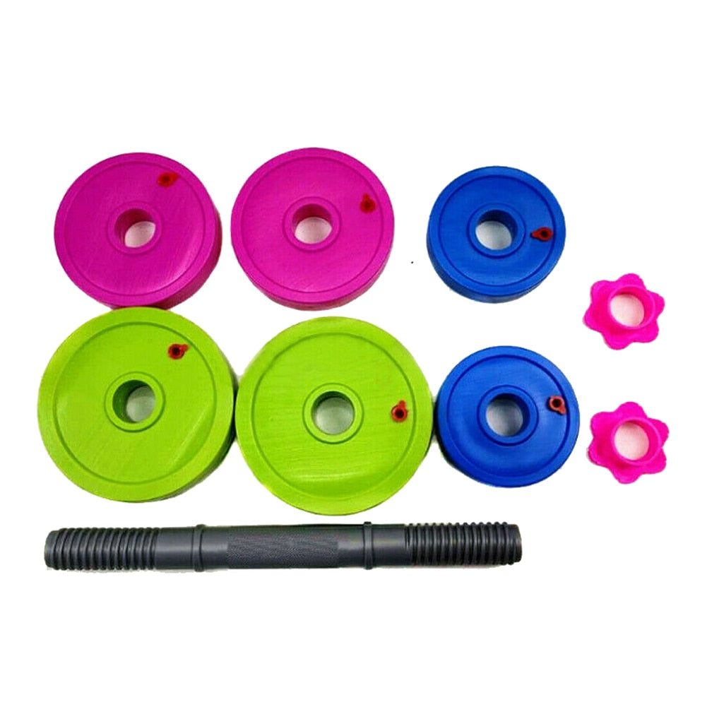 Plastic Adjustable Dumbbell