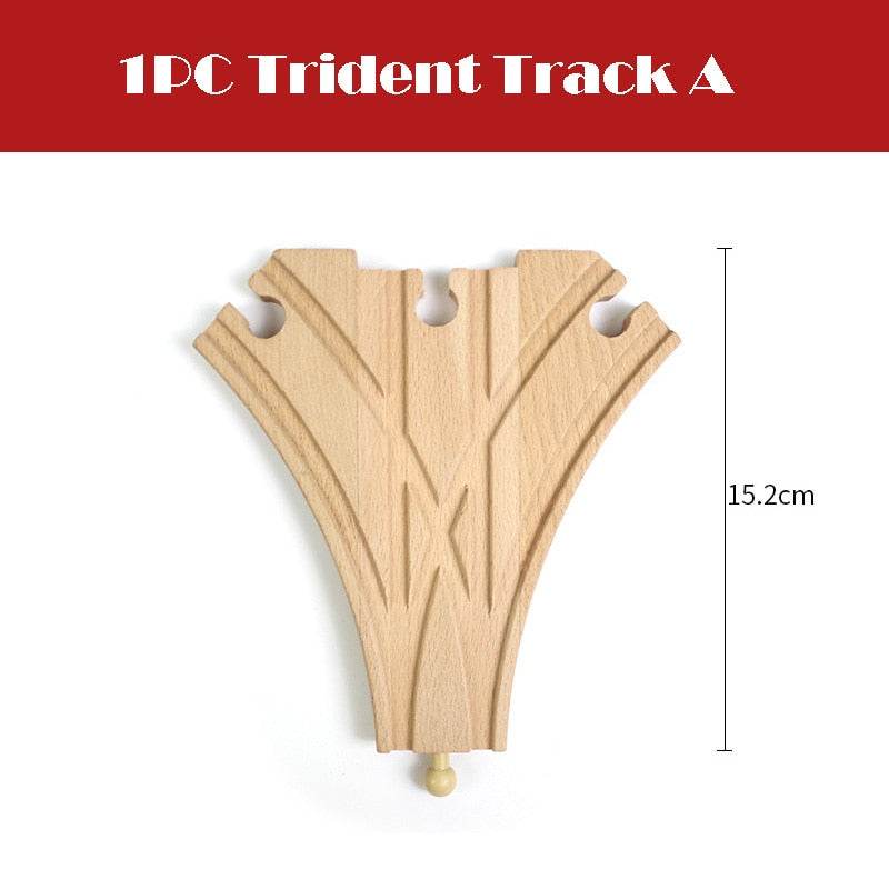 Wooden Track Railway Toys