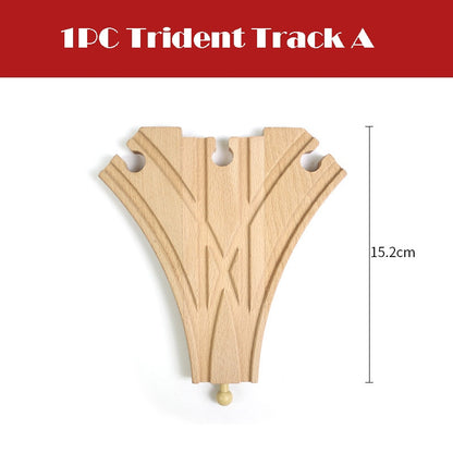 Wooden Track Railway Toys