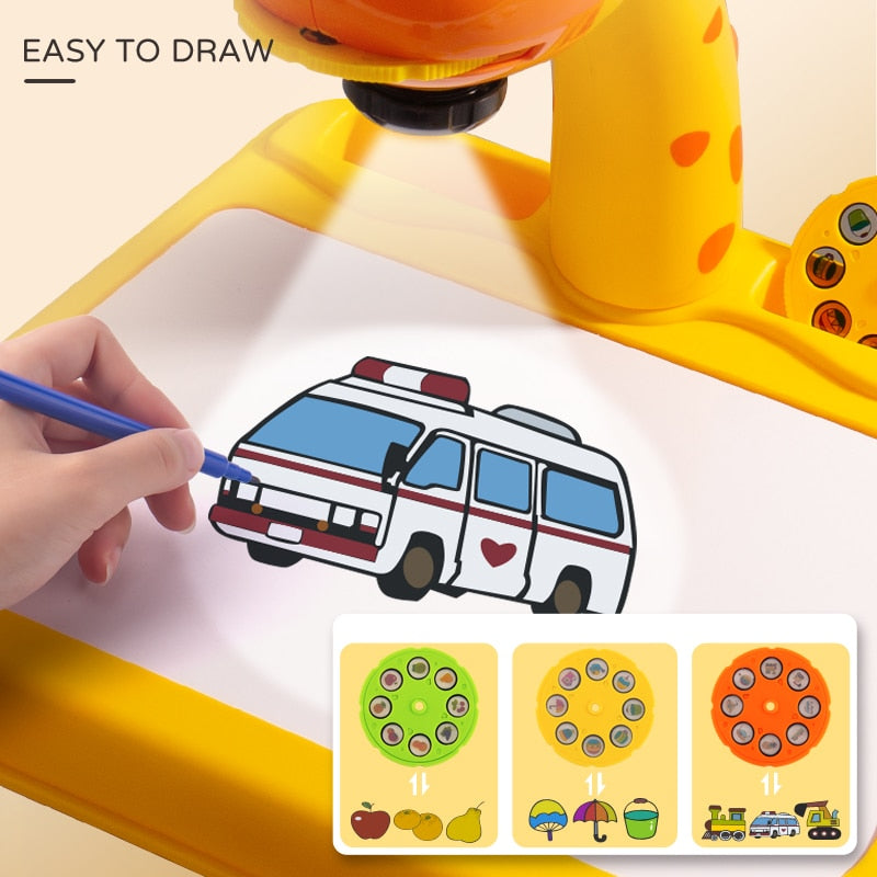 Montessori LED Projection Board