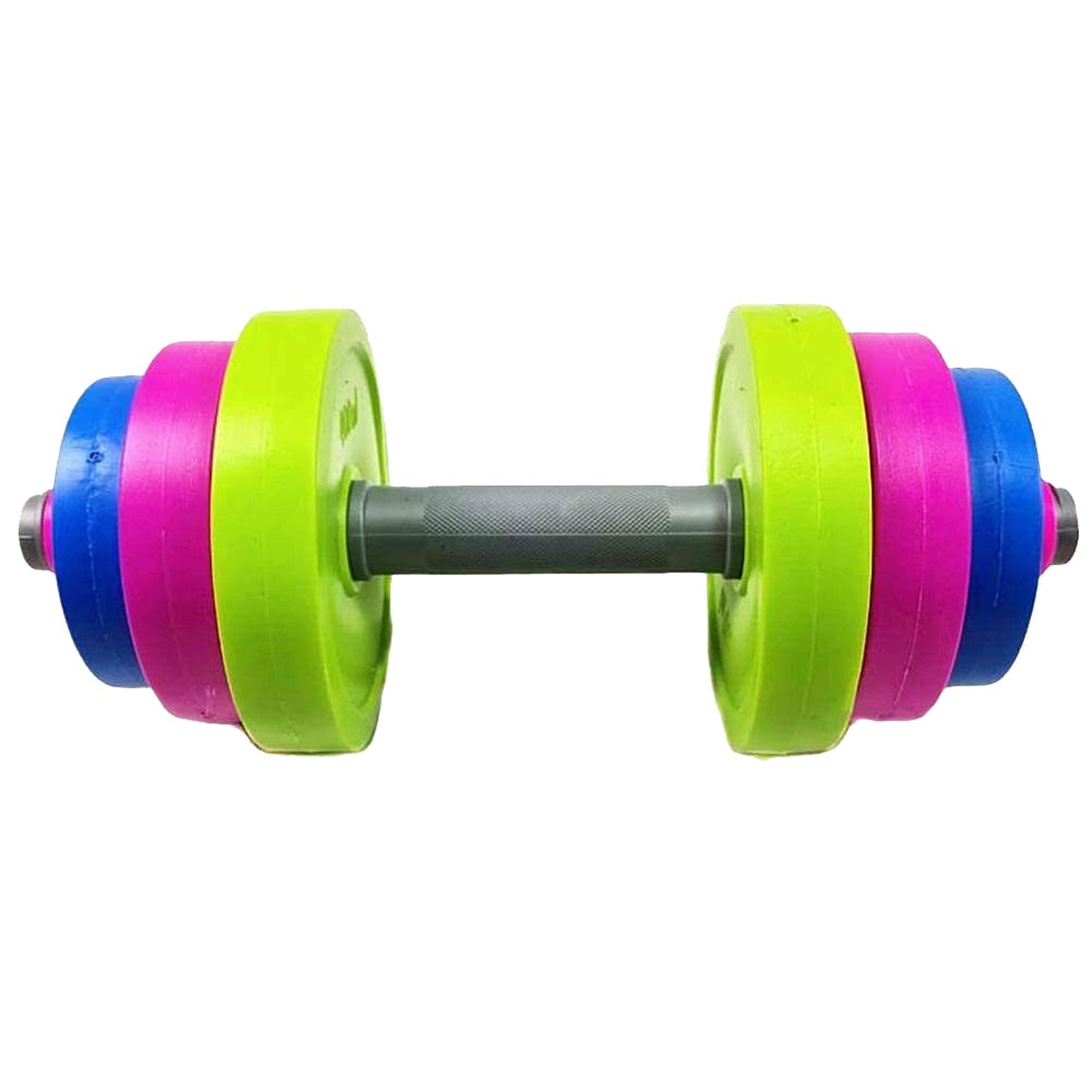 Plastic Adjustable Dumbbell