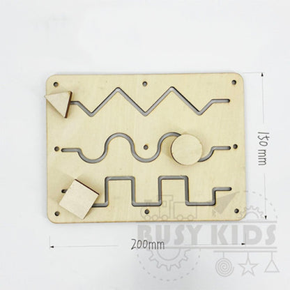 Busy Board Accessories Wood Toy