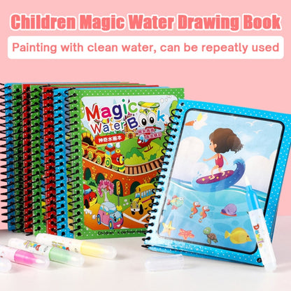 Magic Water Drawing Book