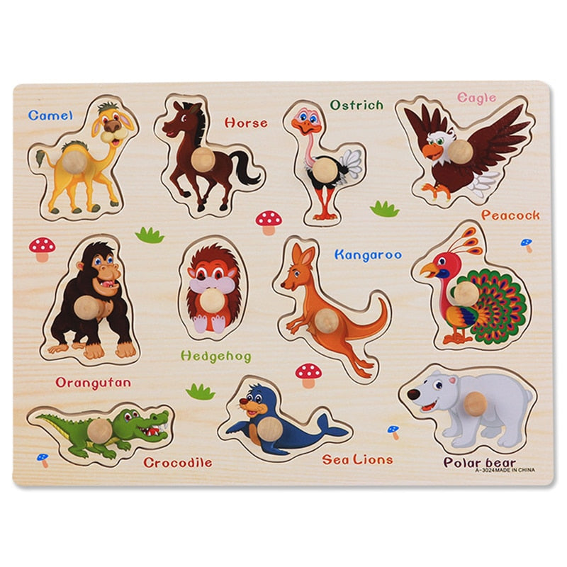 Wooden Puzzles Game Educatinal Wooden Toys