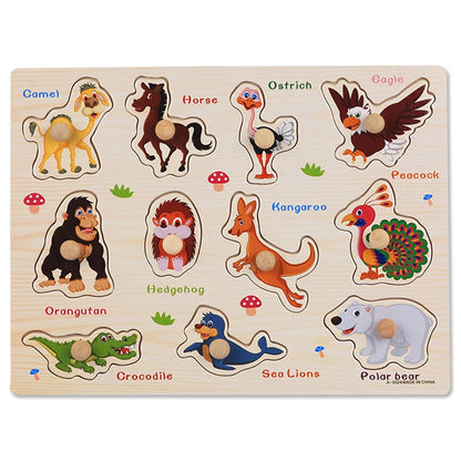Wooden Puzzles Game Educatinal Wooden Toys