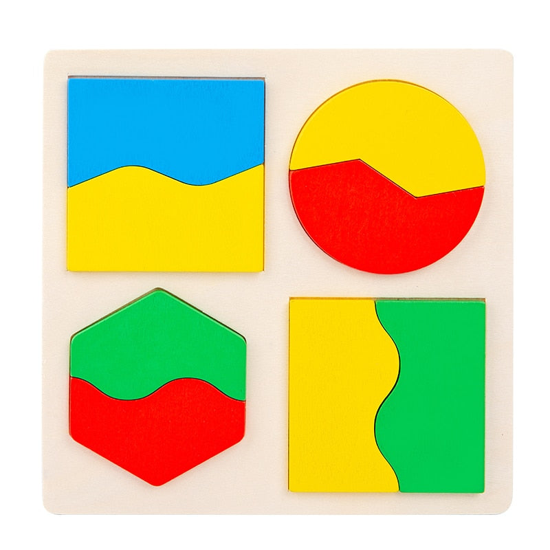 Geometric Shape Dividing Board